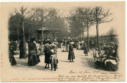 PARIS  17° -  Square Des Batignolles - Arrondissement: 17