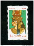 EGYPT / 1997 / QUEEN NEFERTARI / MNH / VF - Unused Stamps