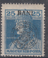 Romania Overprint On Hungary Stamps Occupation Transylvania 1919 Mi#48 I Mint Hinged - Transylvanie