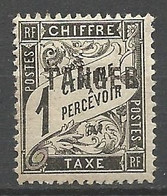 MAROC TAXE N° 35 NEUF*  CHARNIERE / MH - Timbres-taxe