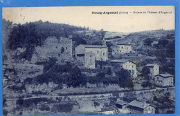 42 -  Loire - Bourg Argental - Ruines Du Chateau D'Argental (N8812) - Bourg Argental