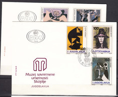 Yugoslavia Republic 1986 Art Mi#2201-2205 FDC - Covers & Documents