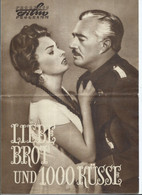 Scandal In Sorrento / Pane, Amore E..... - Italy Film ( 1955 ) Stars Vittorio De Sica, Sophia Loren, Lea Padovani - Publicité Cinématographique