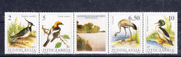Yugoslavia Republic 1991 Birds Mi#2463-2466 Mint Never Hinged Strip - Ongebruikt