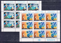 Yugoslavia Republic 1988 Europa Mi#2273-2274 Mint Never Hinged Kleinbogen - Unused Stamps