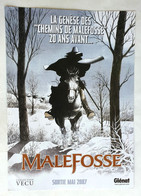 FLYERS DEPLIANT MALEFOSSE - DERMAUT 2007 - Objets Publicitaires