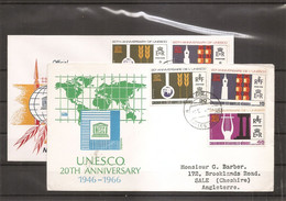 Nouvelles -Hébrides - UNESCO ( 2 FDC De 1966 à Voir) - Other & Unclassified