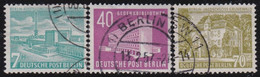 Berlin   .   Michel    .    121/123          .    O    .      Gestempelt - Oblitérés