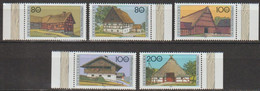 Deutschland 1995 Nr.1819 - 1823 ** Postfrisch Bauernhäuser In Deutschland ( 2011 ) - Unused Stamps