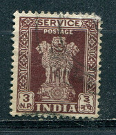 Inde 1957-58 - Service YT 16 (o) - Timbres De Service