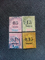 MADAGASCAR . 1902. N° 48.50.53 Et 54 Oblitérés Avec Surcharges . Côte YT Colonies 2022 : 39,00 € - Used Stamps