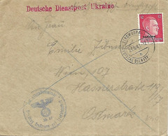 1942 - UKRAINE  KIROWOGRAD , Gute Zustand, 2 Scan - 1941-43 Deutsche Besatzung