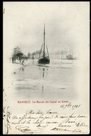 CPA - Carte Postale - Belgique - Hasselt - Le Bassin Du Canal En Hiver - 1901 (CP20804) - Hasselt