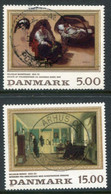 DENMARK 1994 Paintings Used  Michel 1092-93 - Gebraucht