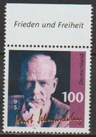 Deutschland 1995 Nr.1824 ** Postfrisch 100.Geb. Kurt Schumacher ( 9538 ) - Unused Stamps