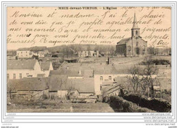 MEIX  ..-- L ' Eglise . 1906 Vers PARIS . Voir Verso . - Meix-devant-Virton