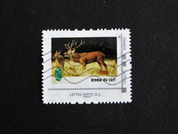 FRANCE MONTIMBRAMOI BRAME DU CERF DEER STAG - Used Stamps