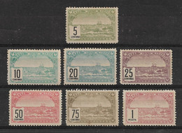 MAROC - Postes Locales - Safi à Marrakech - N°98/104 Série "Chiffres Gras Dentelé 11.5" Neuf* Gomme Sauf 101(*) - TTB - Nuevos