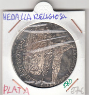 CRM0280 MEDALLA RELIGIOSA PLATA 27 - Autres & Non Classés