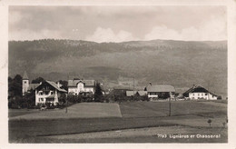 Lignières Et Chasseral 1932 - Lignières