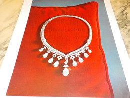 ANCIENNE PUBLICITE JOAILLIER VAN CLEEF & ARPELS LA BOUTIQUE  1958 - Altri & Non Classificati