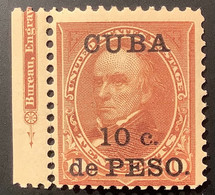 Cuba US OCCUPATION 1899 Sc. 226 VF MNH** 10c Brown Type I (USA - Nuevos