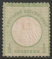 Germany 1872 Sc 2 Mi 2a MH* With BPP Certificate - Nuevos