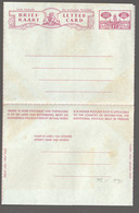 1948  Inland  1½d. Letter Card  Unused - Luftpost