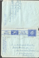 1948  Globe Afrikans / English  6d.  Air Letter To Germany - Airmail