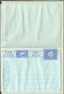 1948  Globe Unused E Nglish/ Afrikans  6d.  Air Letter - Airmail