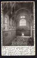 (RECTO / VERSO) LONDON EN 1905 - THE GREAT HALL - HAMPTON COURT PALACE - BEAU TIMBRE - PLIS ANGLES EN HAUT - CPA - Hampton Court