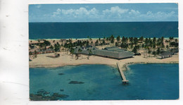 ATOLL DE HAO BASE AVANCEE LE MESS SOUS OFFICIERS 1969 CPSM 9X14 TBE - Tahiti