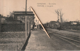 Temsche De Statie, Tamise La Gare, 1924 - Temse