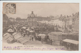 FRUGES - PAS DE CALAIS - UN JOUR DE FOIRE - Fruges