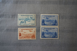 (T7) Newfoundland - 1933 Air Mail Small Lot (MH) - 1865-1902