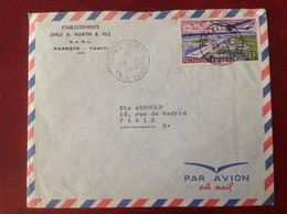 Aerodrome Papeete Faaa Ets Emile Martin - Covers & Documents