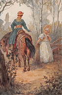 Illustrateur  S. SOLOMKO - Couple - Rencontre - Cheval - Solomko, S.