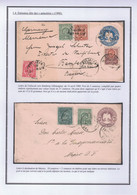 MEXICO - MEXIQUE : Postal Stationery - Entier Postal : Covers - Lettres. Armoiries 1900 - Mexiko