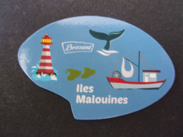 Magnet Brossard Savane Iles Malouines Bateau Phare Boat Vene Båd Boot Barco Faro Lighthouse Leuchtturm Barca Fyr - Turismo