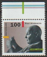 Deutschland 1995 Nr.1827 ** Postfrisch 100.Geb. Leopold Von Paul Hindemith ( 8884 ) - Unused Stamps