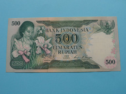 500 Limaratus Rupiah ( ZLV051959 ) 1977 -  Bank INDONESIA ( For Grade, Please See Photo ) UNC ! - Indonésie