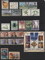 Trinidad & Tobago (16) 1990 - 1994. 17 Different Stamps & 1 Miniature Sheet. Used. Hinged. - Trinidad & Tobago (1962-...)