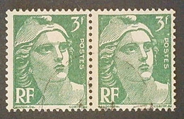 Gandon, Yv 716A, Point Blanc Près Du P De POSTE + RF Attachés ; Oblitérés - Used Stamps