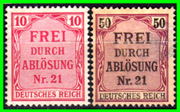 ALEMANIA ( GERMANY ) ( ..SELLOS OFICIALES PRUSIANOS DE LA ALEMANIA IMPERIAL .. ) “ AÑO 1903 “” ( PRUSIA ) - Dienstzegels