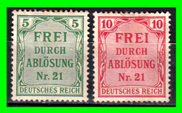 ALEMANIA ( GERMANY ) ( ..SELLOS OFICIALES PRUSIANOS DE LA ALEMANIA IMPERIAL .. ) “ AÑO 1903 “” ( PRUSIA ) - Dienstzegels