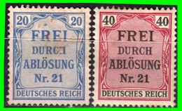 ALEMANIA ( GERMANY ) ( ..SELLOS OFICIALES PRUSIANOS DE LA ALEMANIA IMPERIAL .. ) “ AÑO 1903 “” ( PRUSIA ) - Service