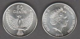 Solomon Islands - 50 Cents 2012 AUNC / XF Lemberg-Zp - Solomon Islands