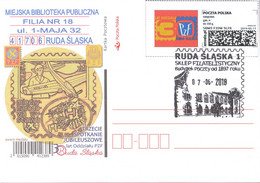 POLAND Envelo Stamp Ruda Slaska - Post Office Building 2018 - POWA - Storia Postale