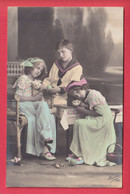OLD PHOTO POSTCARD - CHILDREN - FAMOUS MODEL GRETE REINWALD WITH CATS - Portraits