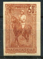 Madagascar              N° 184 **  Non Dentelé - Nuevos